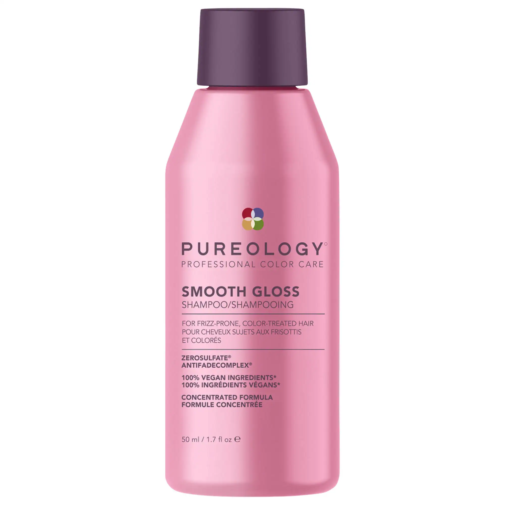 Mini Smooth Gloss Shampoo for Frizz Control & Hair Shine