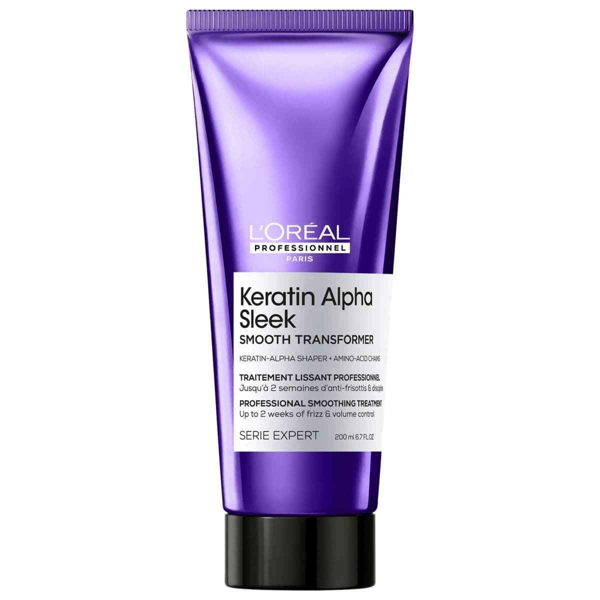 Keratin Alpha Sleek Anti-Frizz Smooth Transformer for Smooth Hair