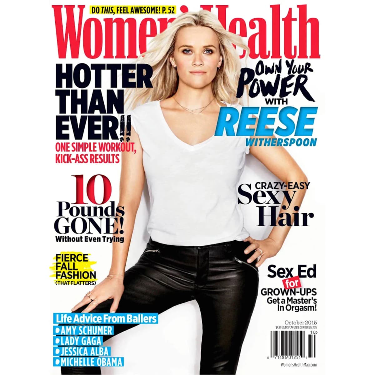 Women’s Health Magazine 1 year $10 value