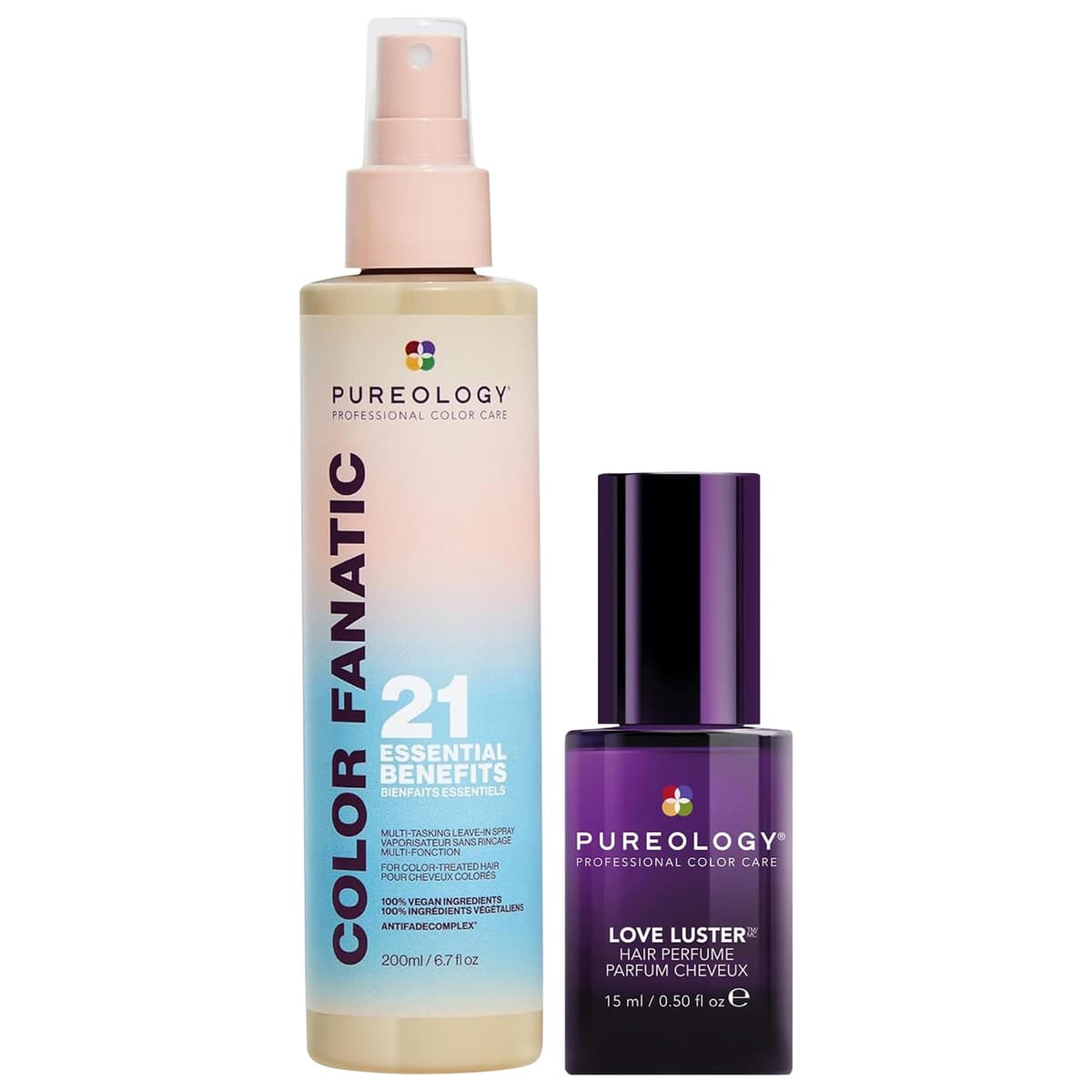 Color Fanatic Heat Protectant & Love Luster Hair Perfume Set