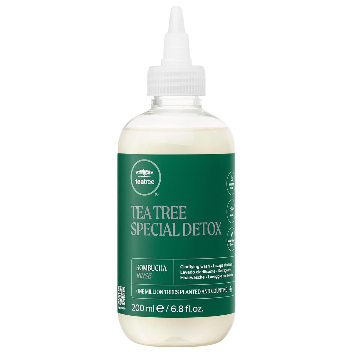 Tea Tree Special Detox Kombucha Clarifying Hair Rinse with Apple Cider Vinegar