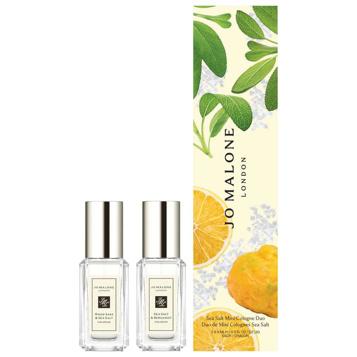 Sea Salt Mini Cologne Duo