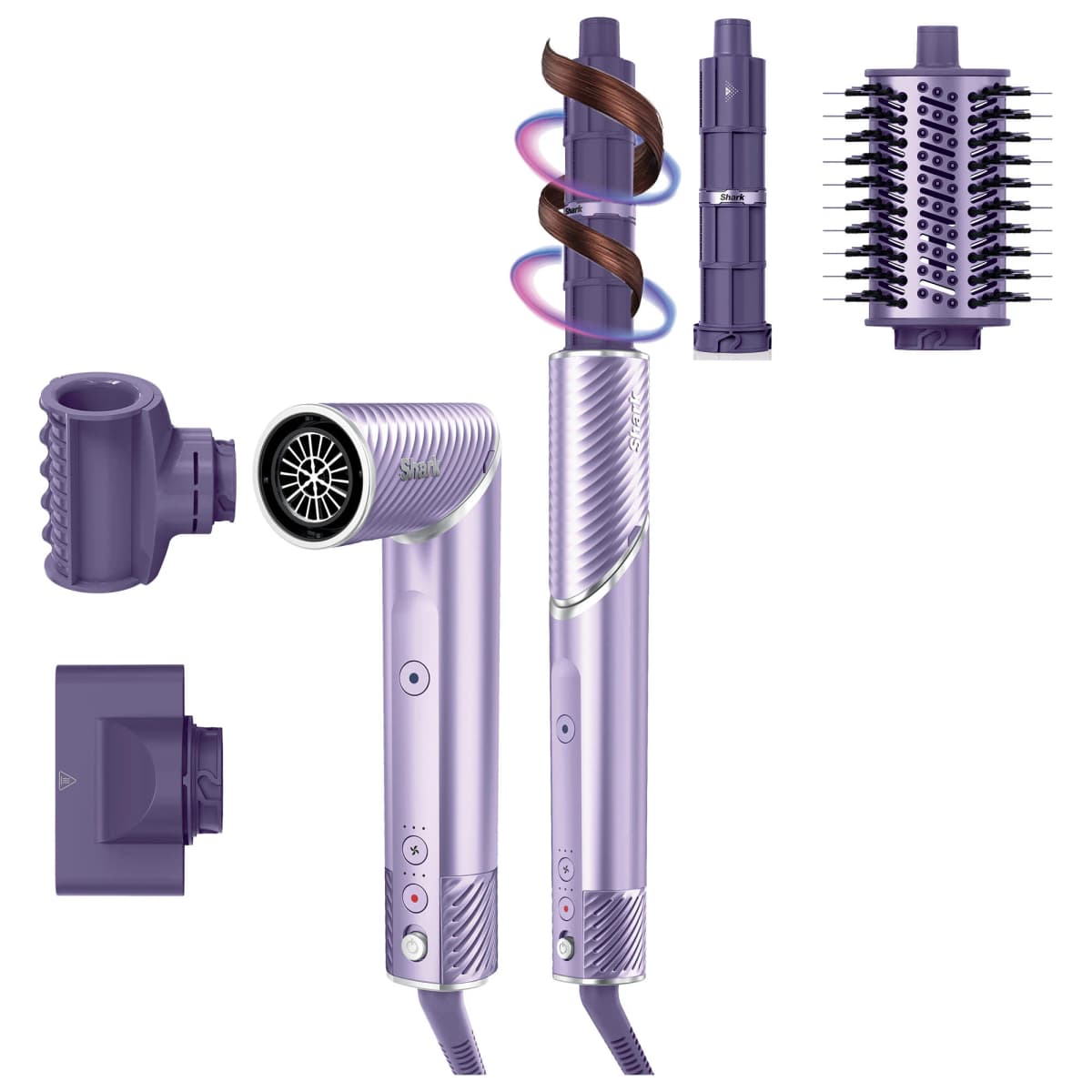 Shark® FlexStyle® IonCurl Ion Air Drying, Curling and Styling System in Lilac
