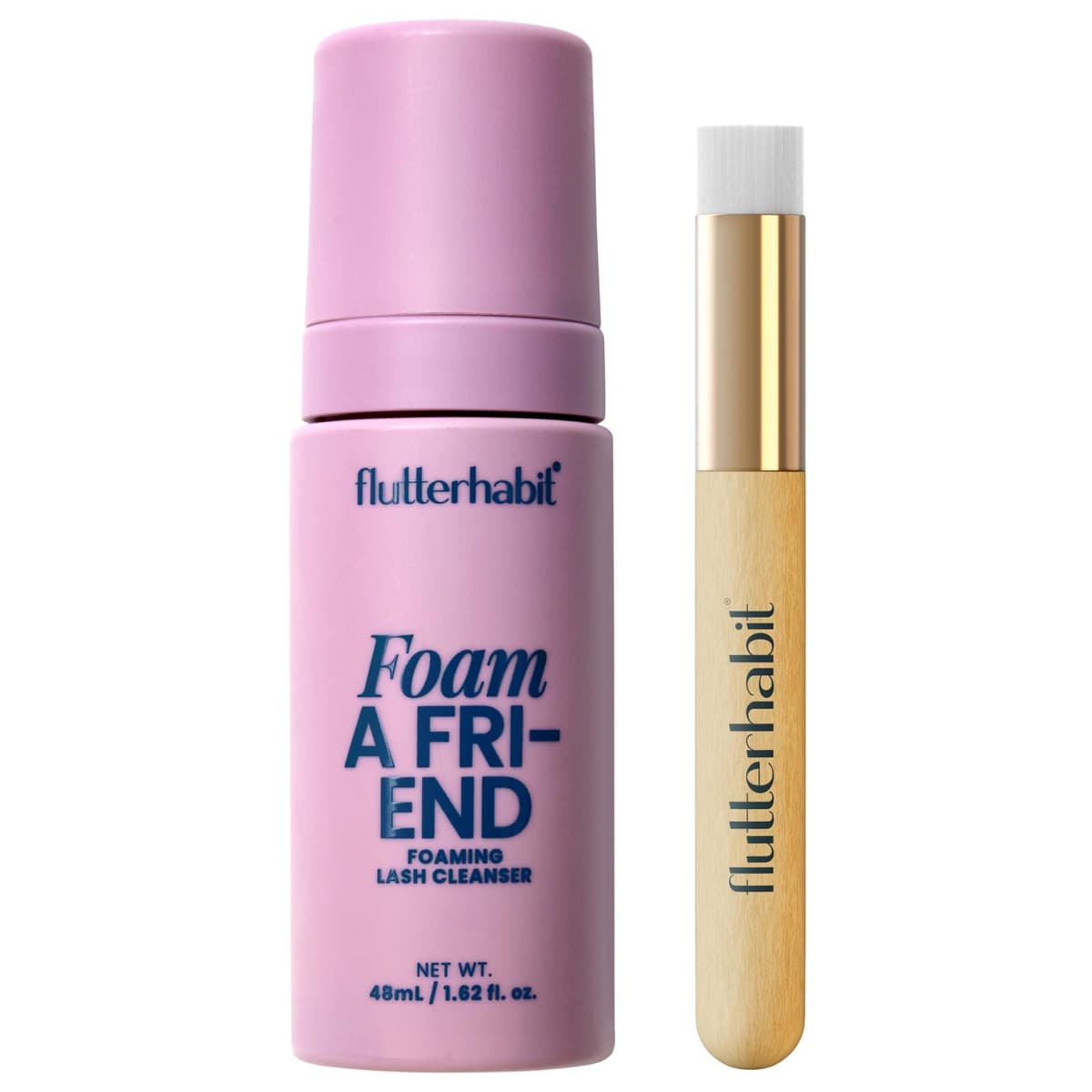 Foam a Friend Foaming Lash Cleanser with Brush