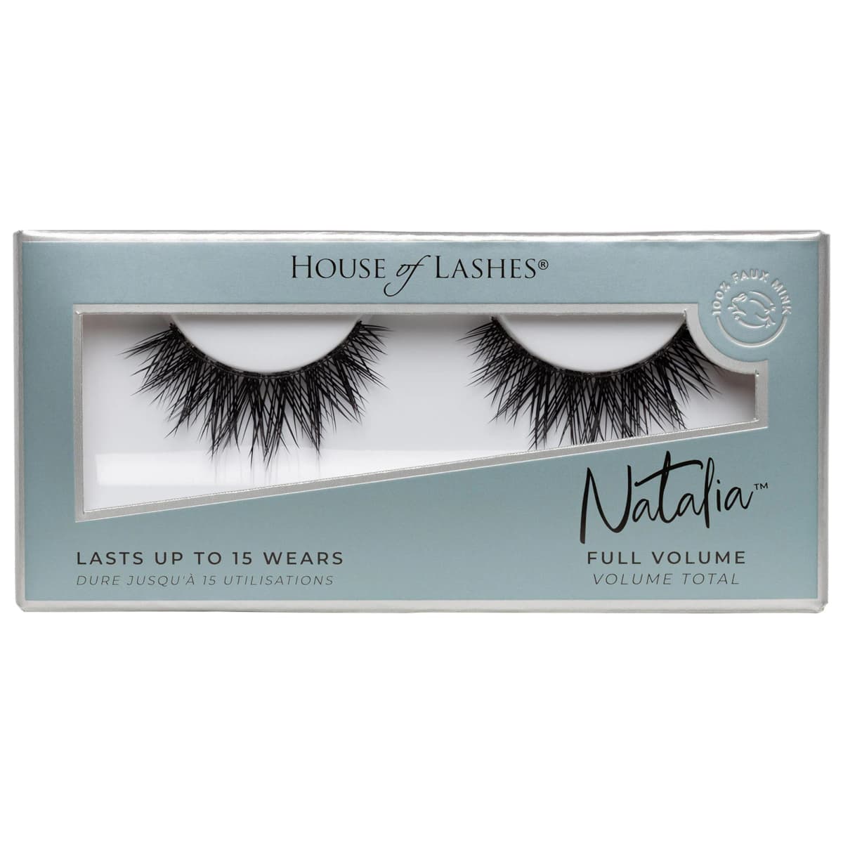 Cruelty-Free Faux Mink Volumizing False Eyelashes