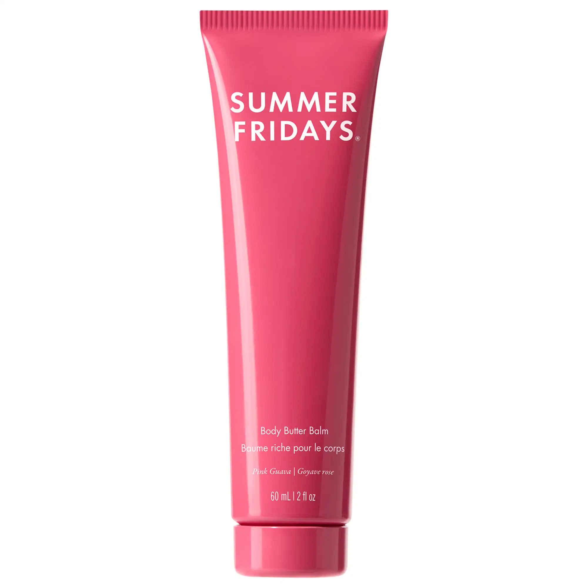 Mini Body Butter Balm Pink Guava - Rich Body Cream with Hyaluronic Acid