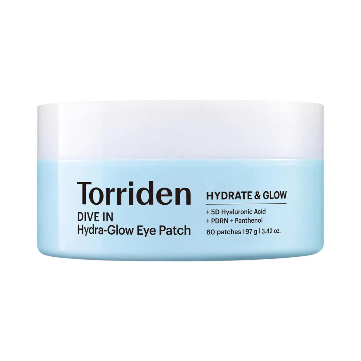 DIVE IN Hydra-Glow Eye Patch for Intense Moisture Plumping & Eye Area Radiance