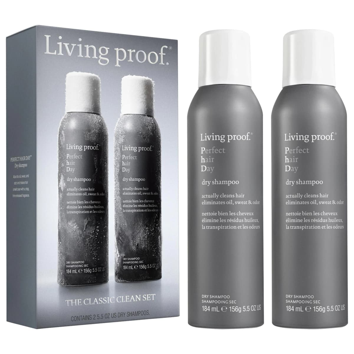 Classic Clean PhD Dry Shampoo Hair Gift Set