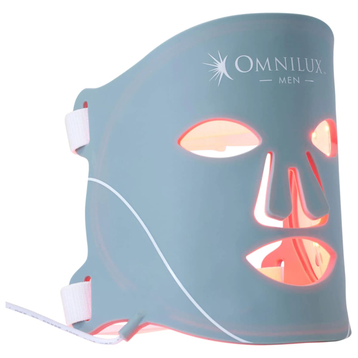 Men Face Antiaging Red and Near Infrared Light LED Mask