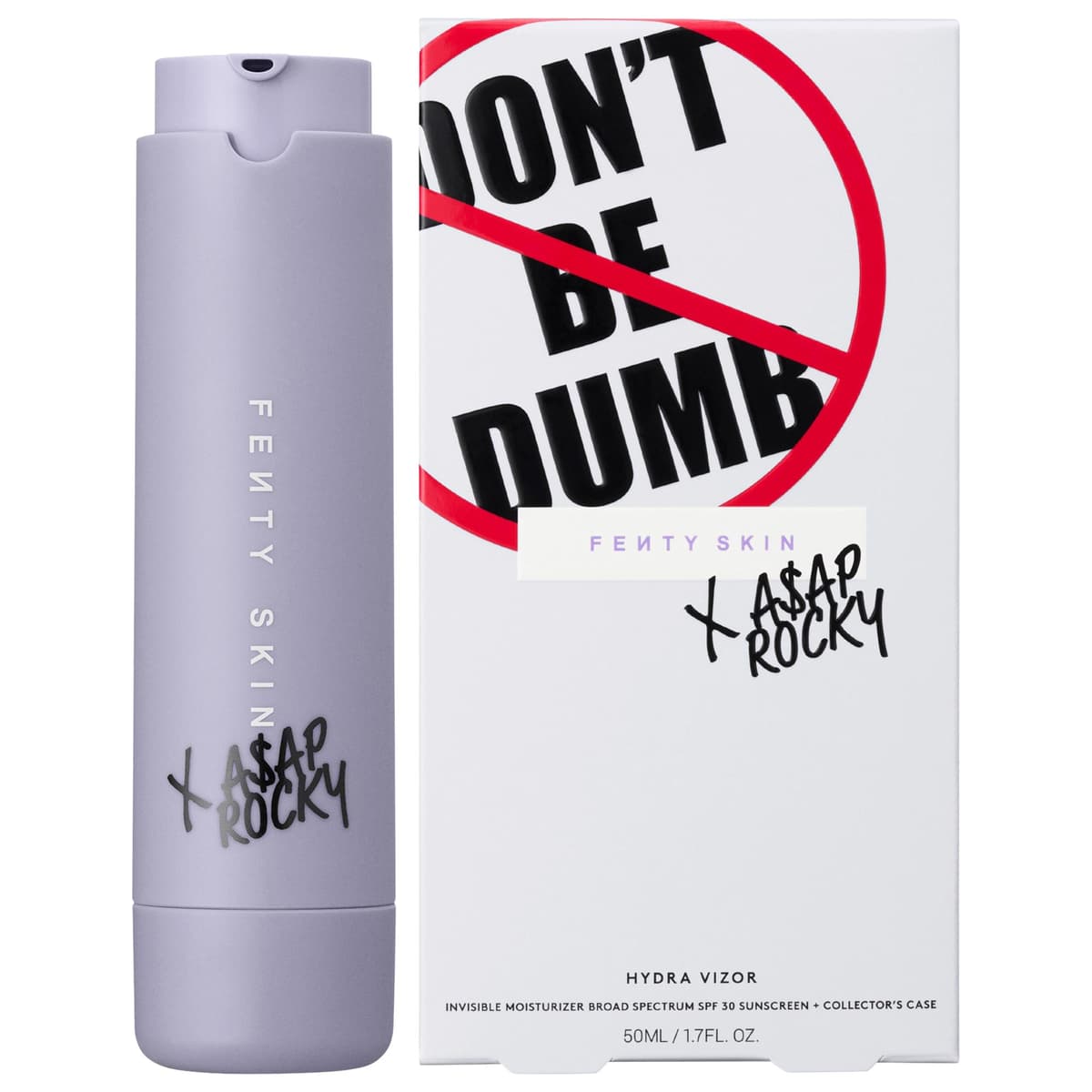 A$AP Rocky Hydra Vizor Invisible Moisturizer Broad Spectrum SPF 30 Sunscreen + Collector's Case