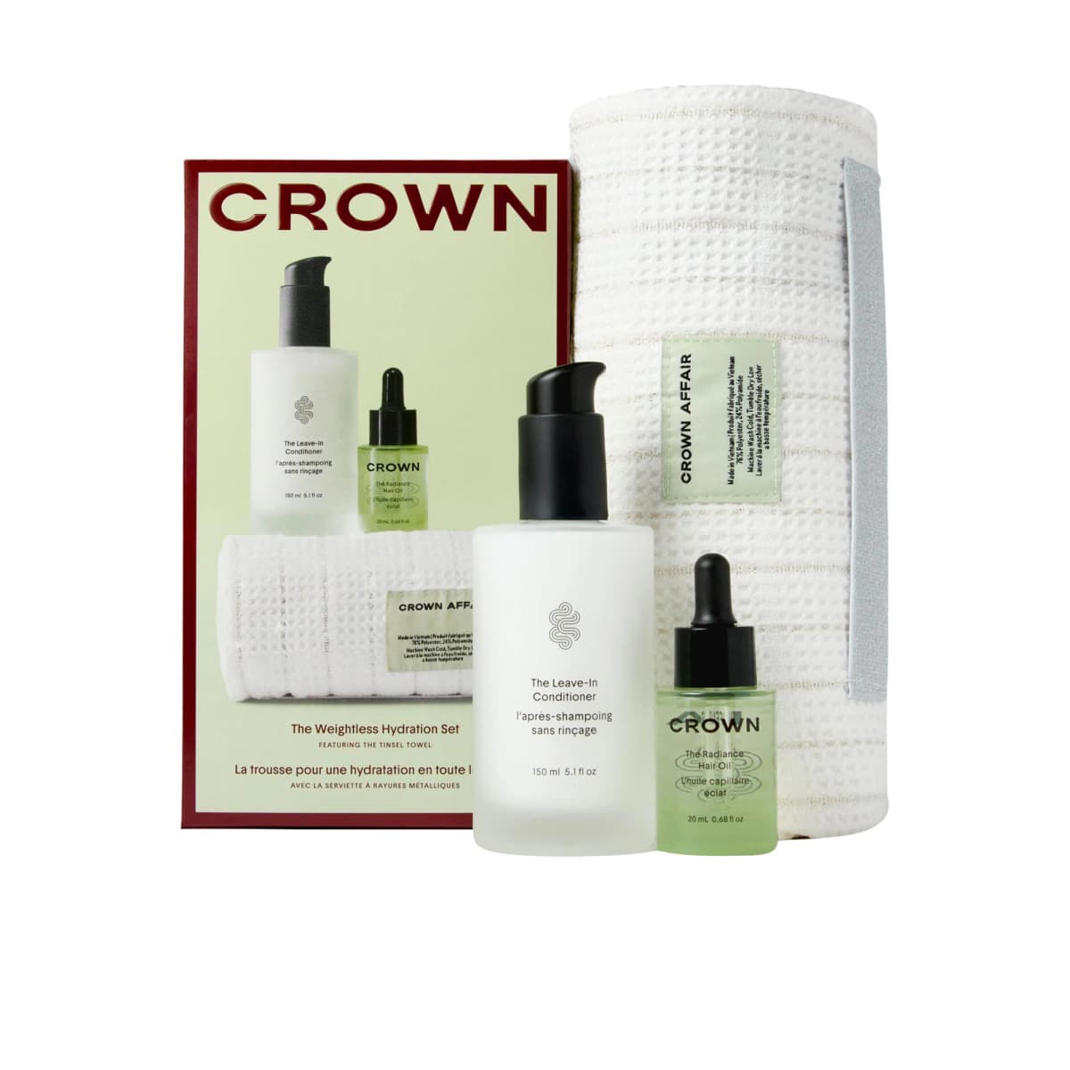 The Weightless Hydration Set for Frizz-Free, Shiny Hair