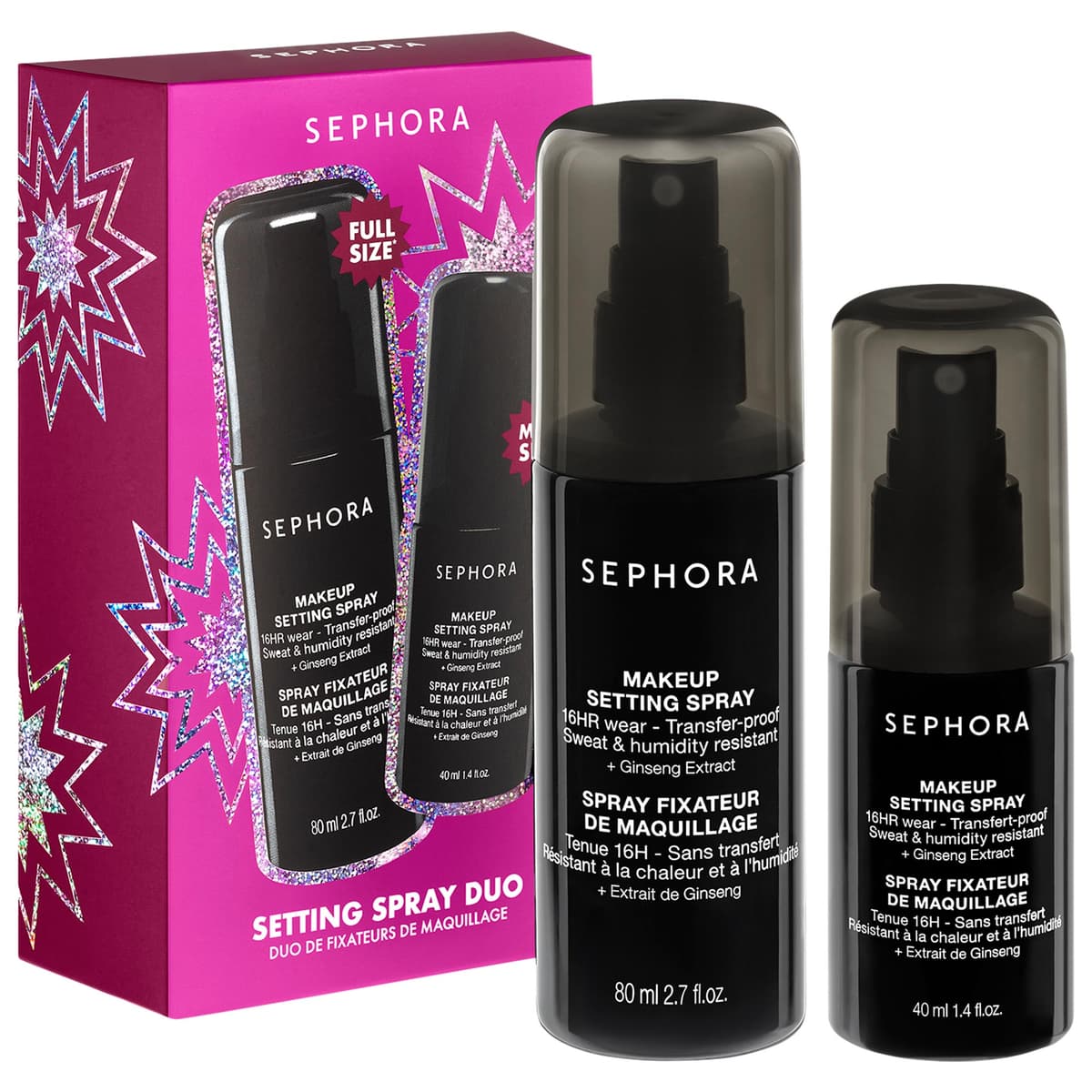 All Day Makeup Setting Spray Duo Set