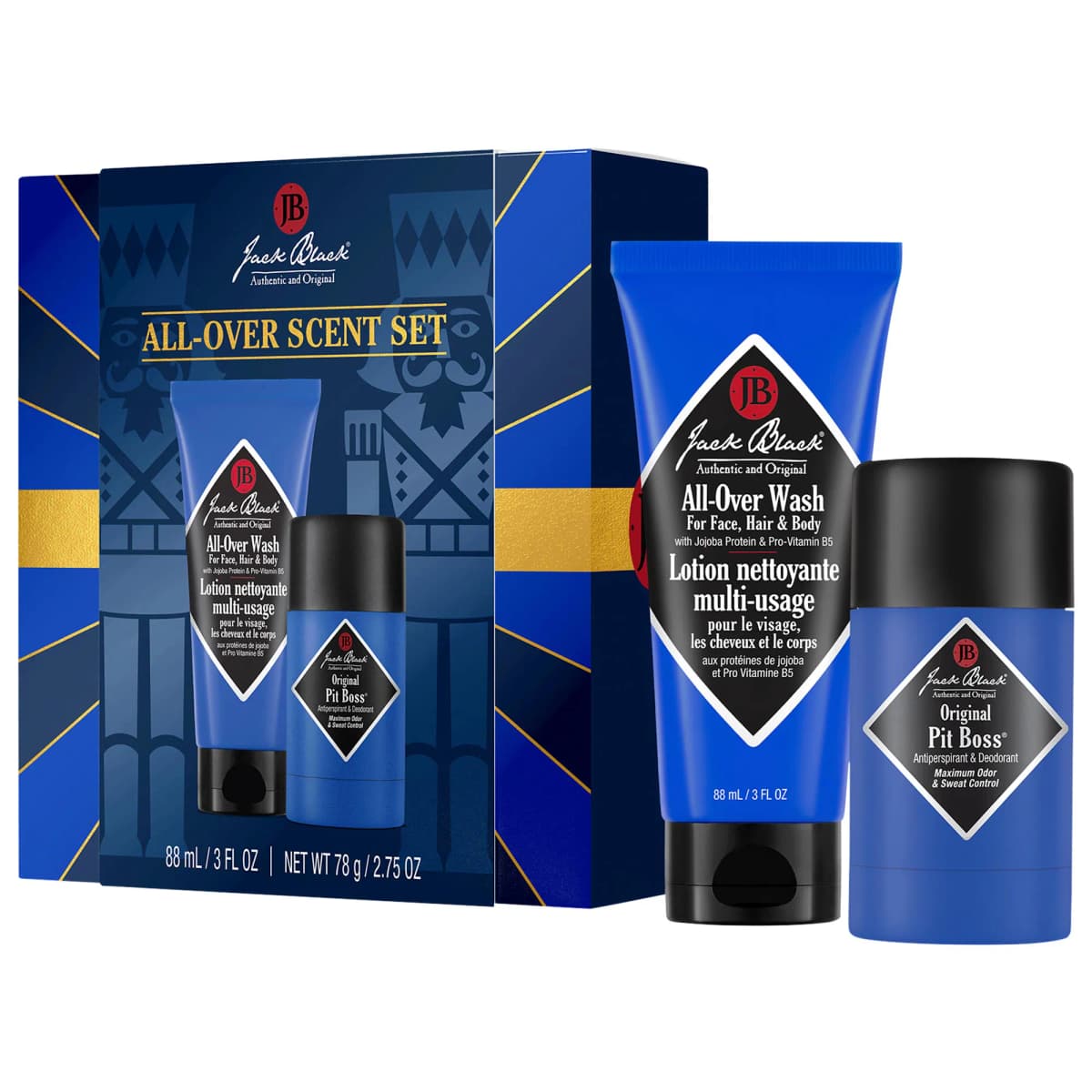 All-Over Scent Set Gift Set – Body Cleanser & Antiperspirant Deodorant Duo