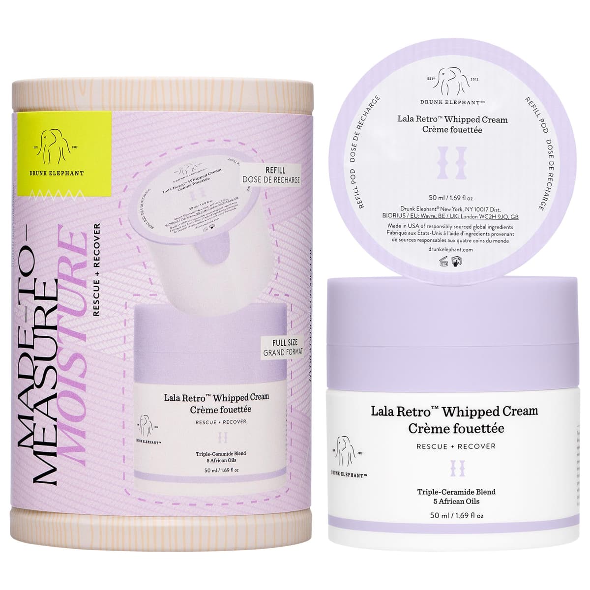 Lala Retro Moisturizer Refill Gift Set