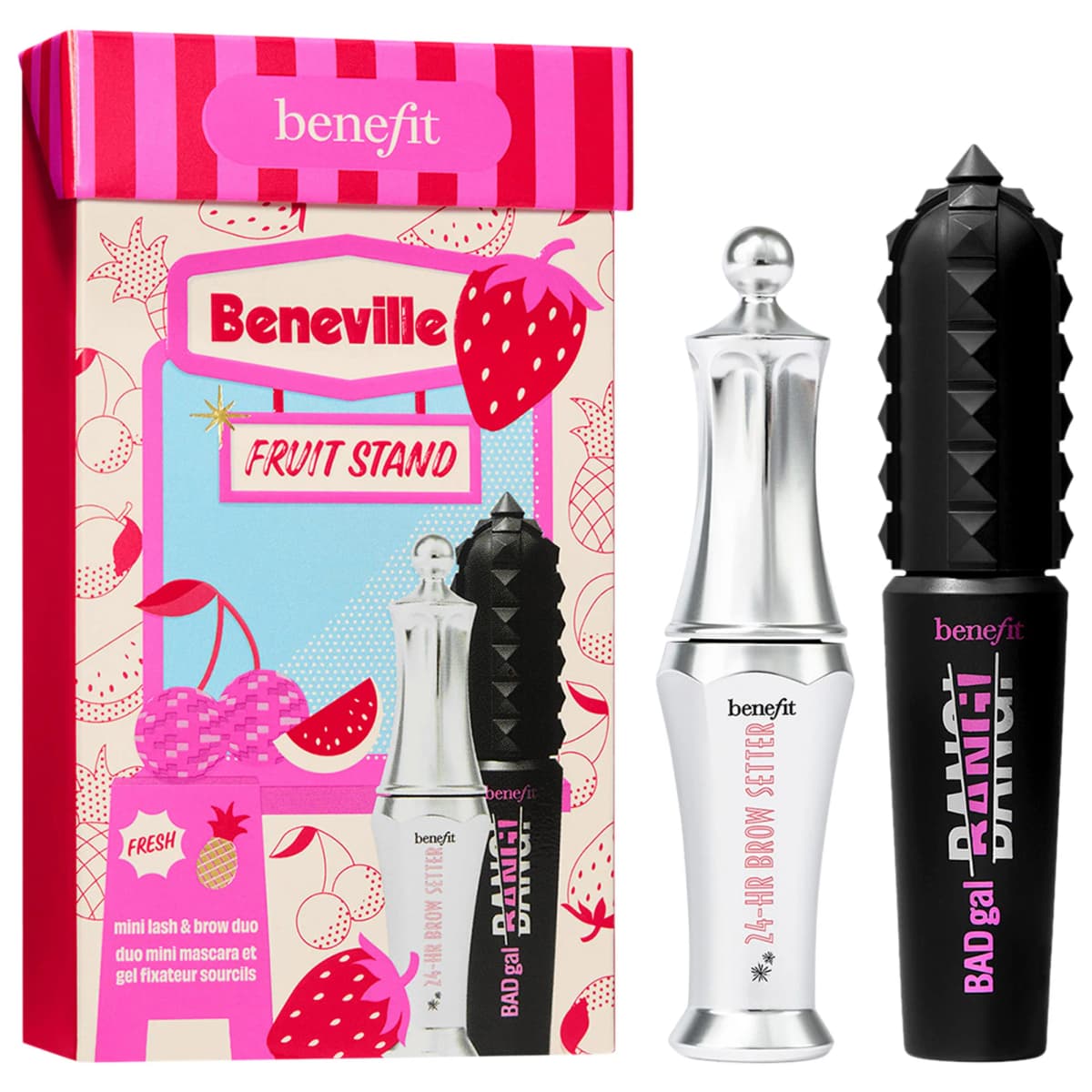 Mini Beneville Fruit Stand Lash & Brow Gift Set