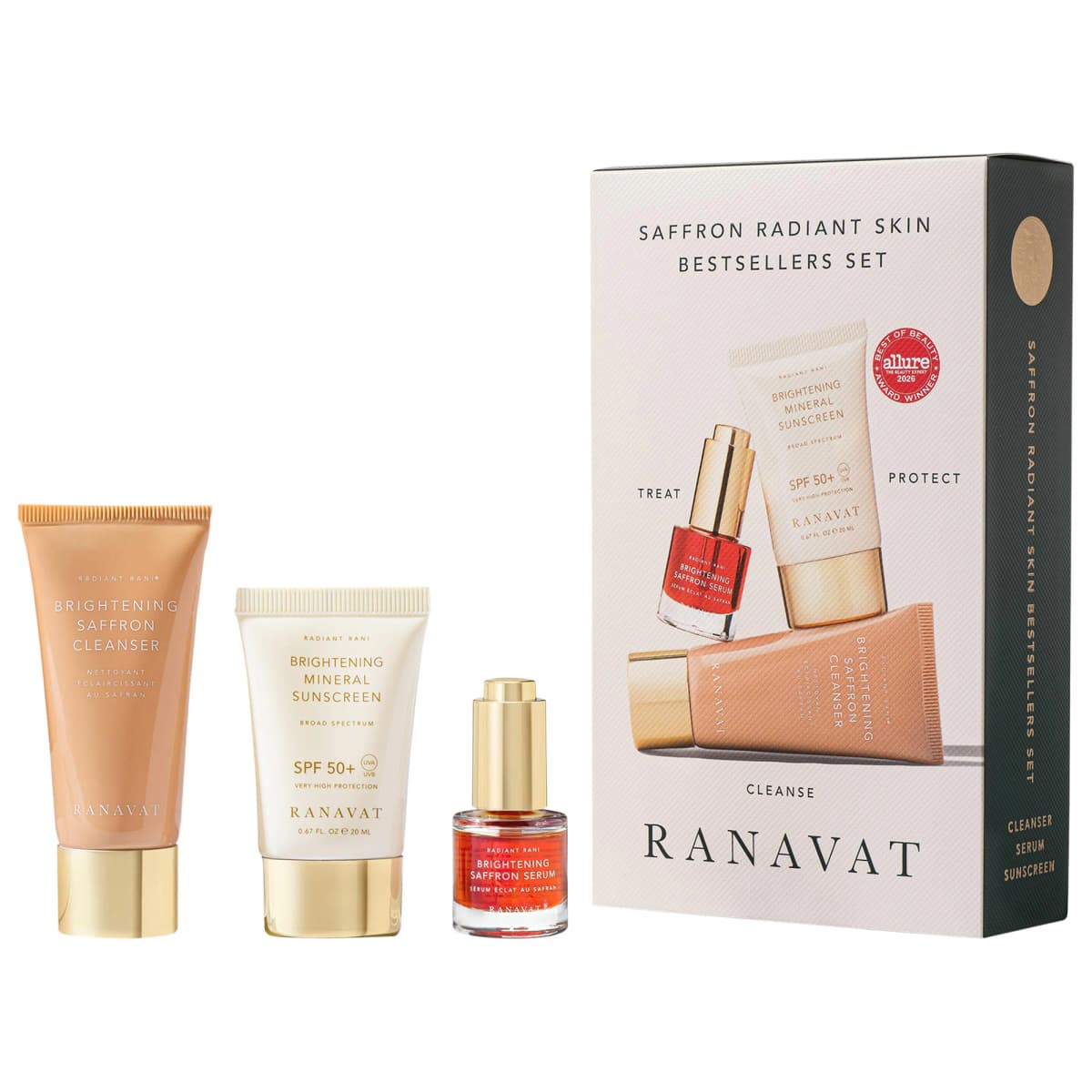 Saffron Radiant Bestsellers Skincare Gift Set