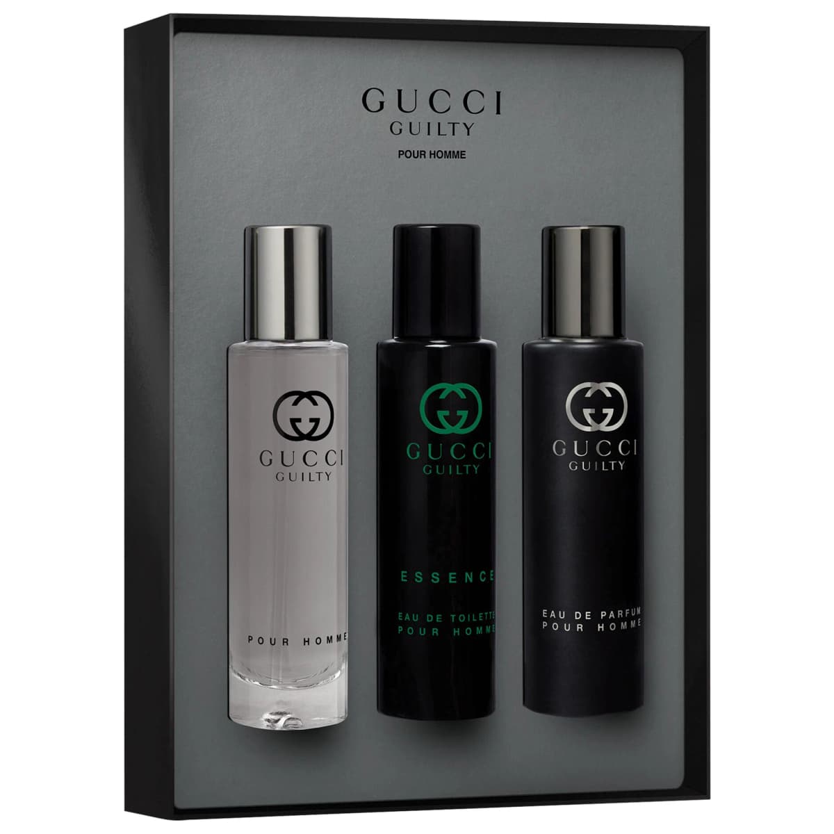 Guilty Pour Homme Cologne Travel Spray Gift Set