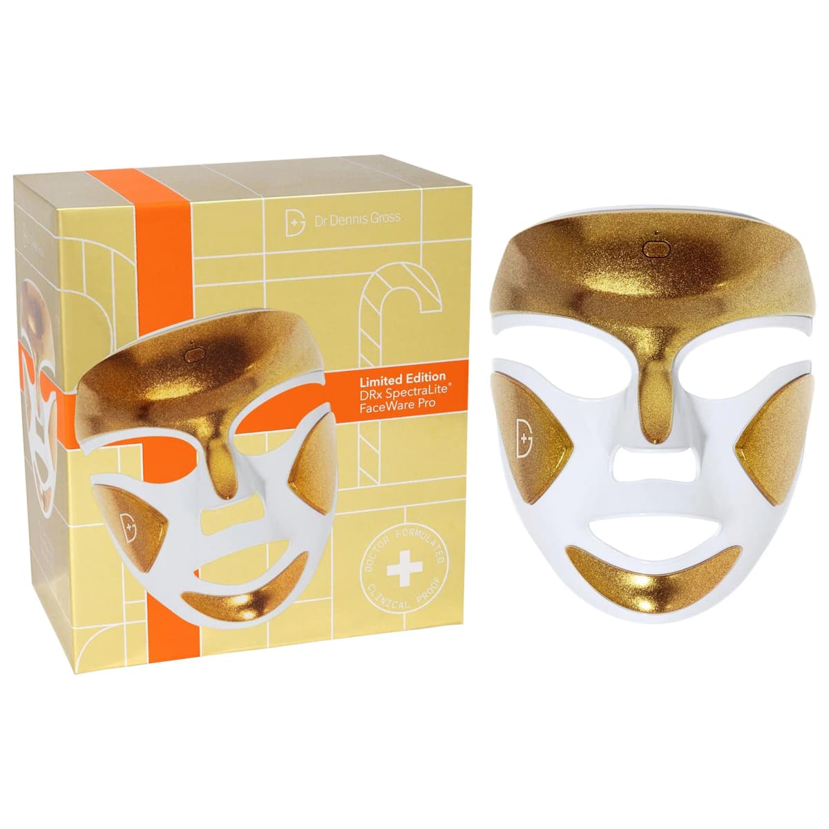 DRx SpectraLite™ FaceWare Pro LED Device in Limited-Edition Holiday Gold