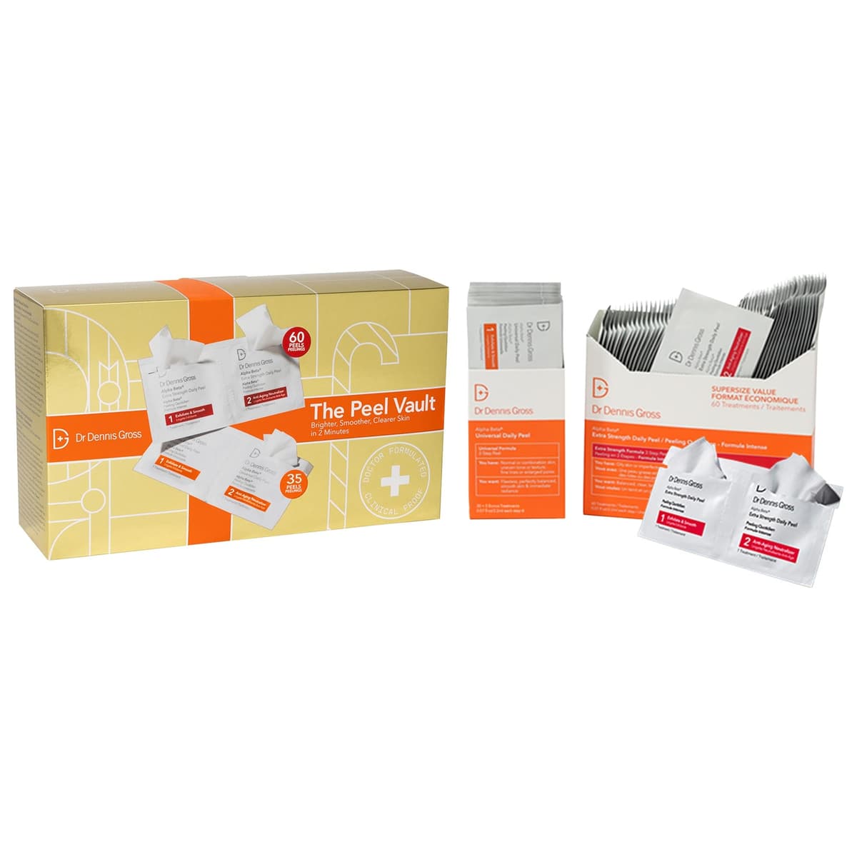 The Peel Vault: Exfoliate and Brighten Alpha Beta® Peel Gift Set