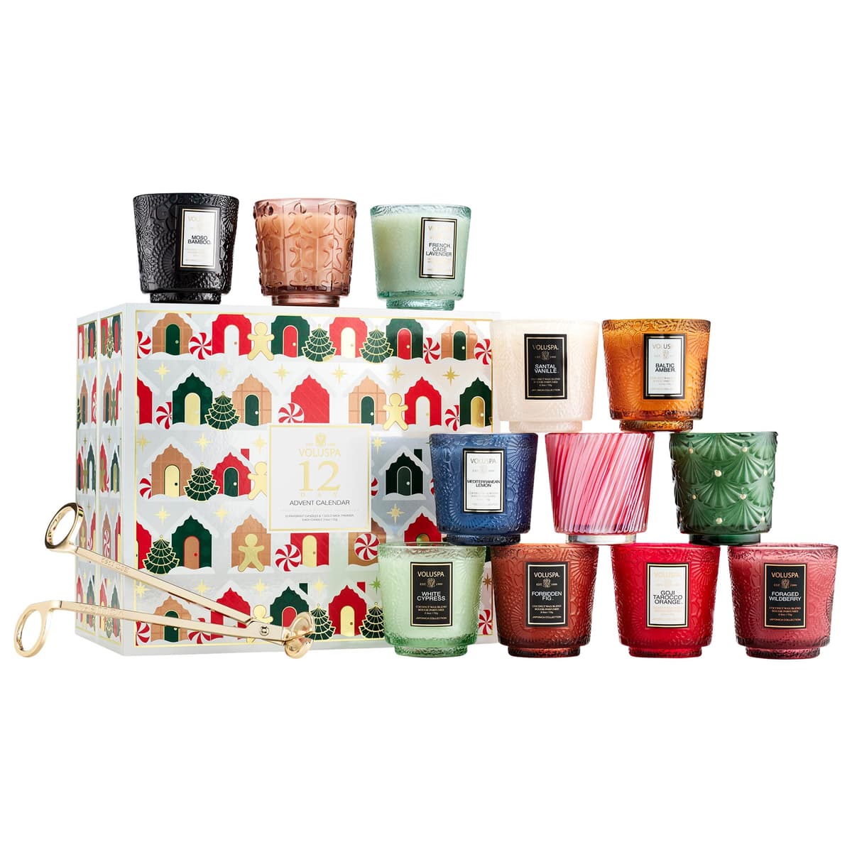 Holiday Advent Calendar Gift Set
