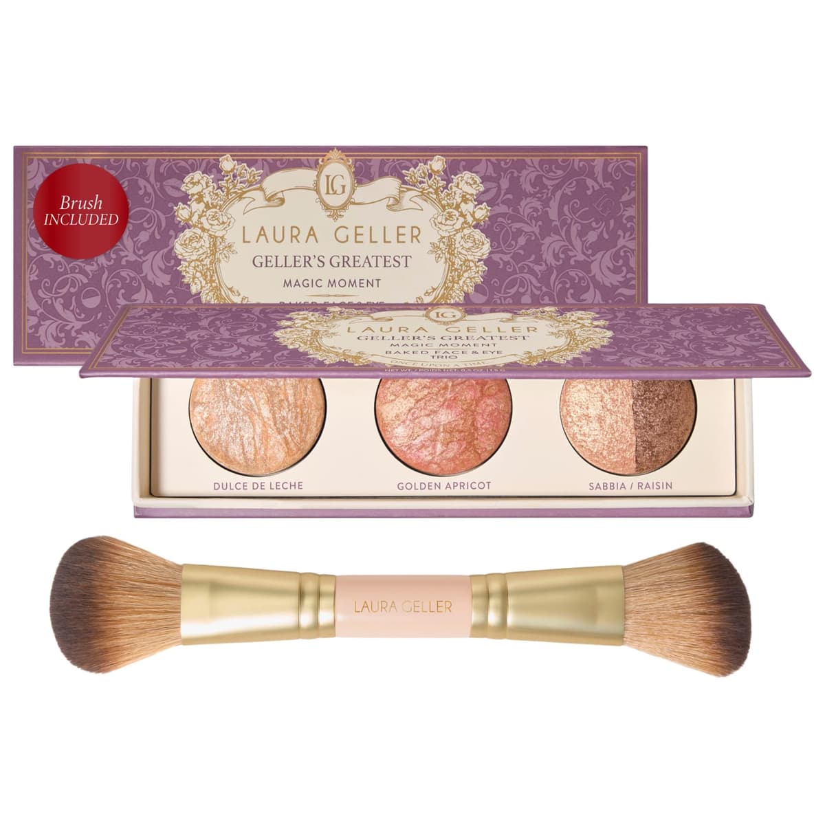 Geller's Greatest Magic Moment Face Palette & Brush Set